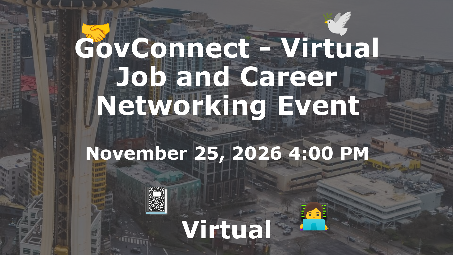 GovConnect - Virtual Job and Career Networking Event event image